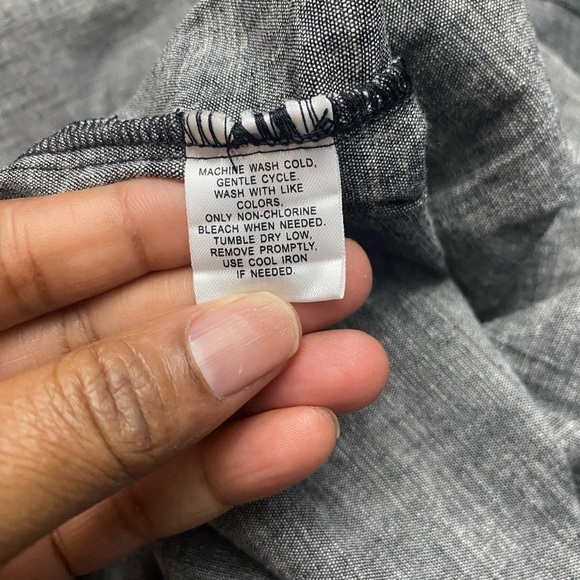 Derek Heart Dress Size 1X Grey Sleeveless plus size - Picture 6 of 6